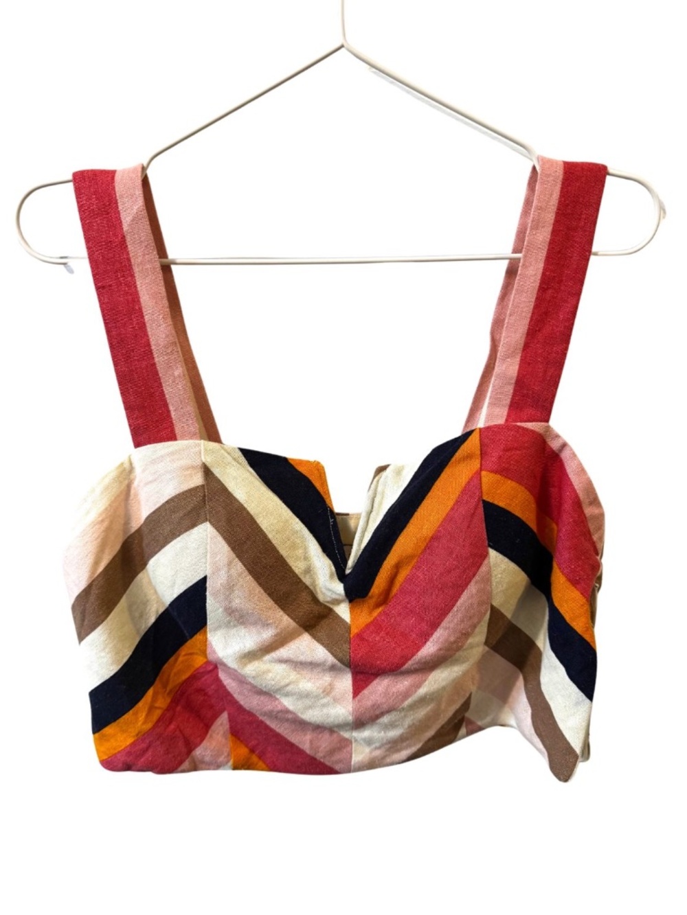 Beachy Linen Crop Top
